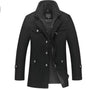 New Winter Wool Coat Slim Fit Jacket For Stylish Men - aliazon