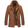 New Winter Wool Coat Slim Fit Jacket For Stylish Men - aliazon