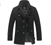 New Winter Wool Coat Slim Fit Jacket For Stylish Men - aliazon