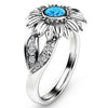 Sunshine Sunflower Ring - aliazon