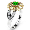 Sunshine Sunflower Ring - aliazon