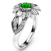 Sunshine Sunflower Ring - aliazon