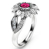Sunshine Sunflower Ring - aliazon