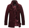 New Winter Wool Coat Slim Fit Jacket For Stylish Men - aliazon