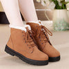 2019 Classic Women Lace-up Snow Boots - aliazon